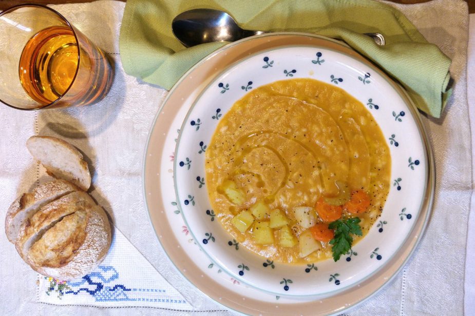 minestra di patate