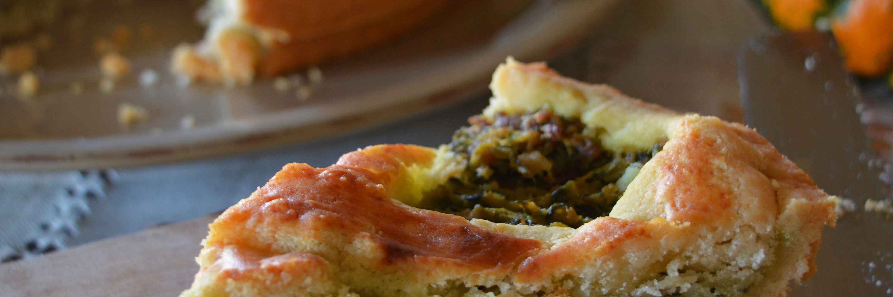 crostata salsiccia e zucchine