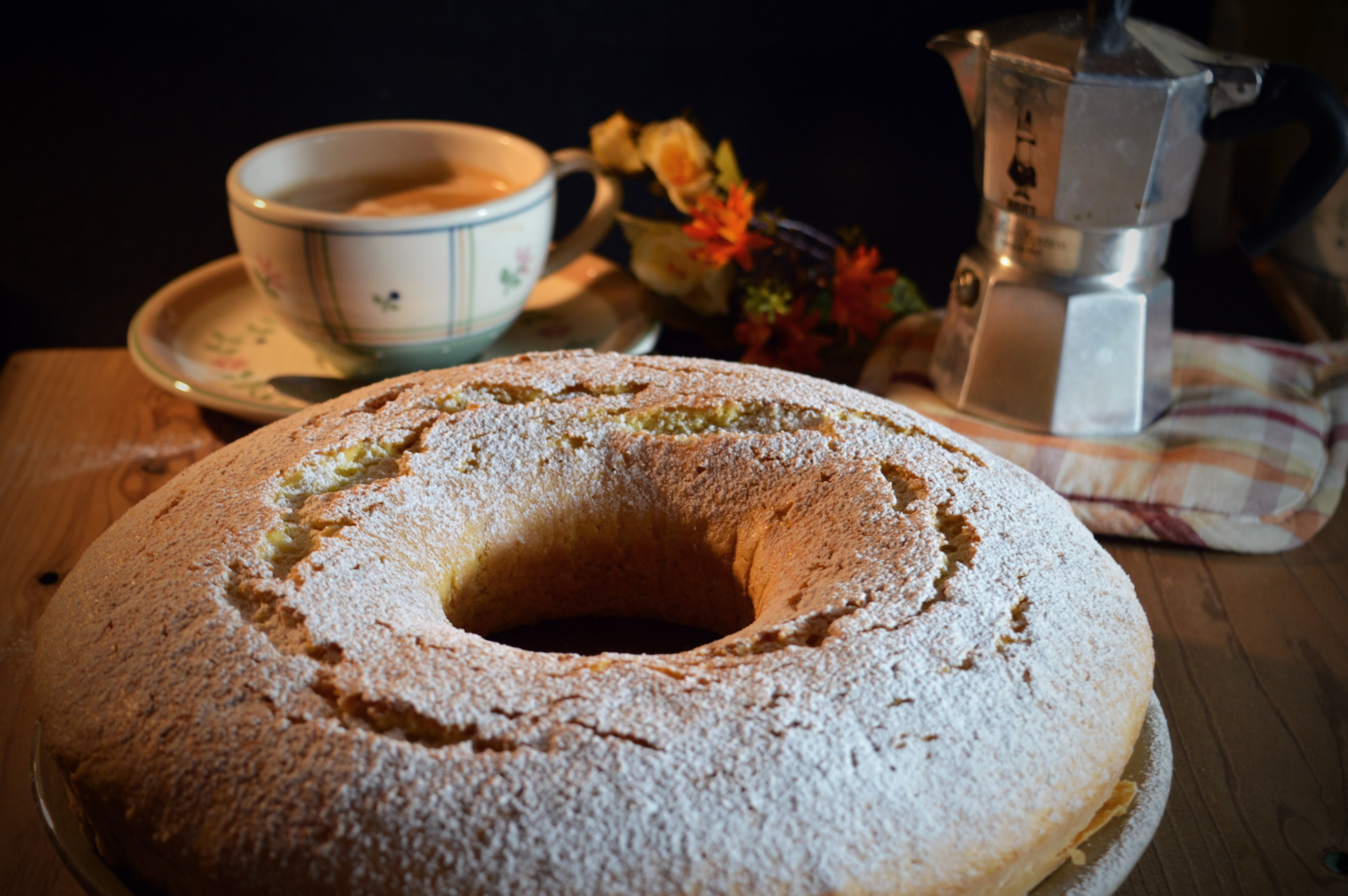 torta margherita a colazione