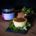 Tortino al formaggio e confettura di cipolle