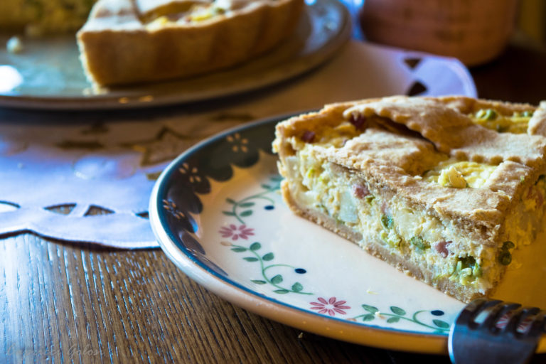 Pastiera salata-2 Pastiera salata toscana