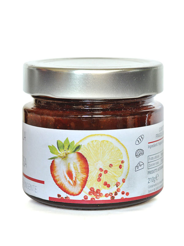 Confettura Extra di Fragole, Limone e Pepe Rosa - immagine 3