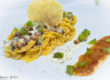 fettuccine aringa e ricotta con marmellata di agrumi