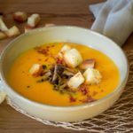 vellutata zucca e funghi