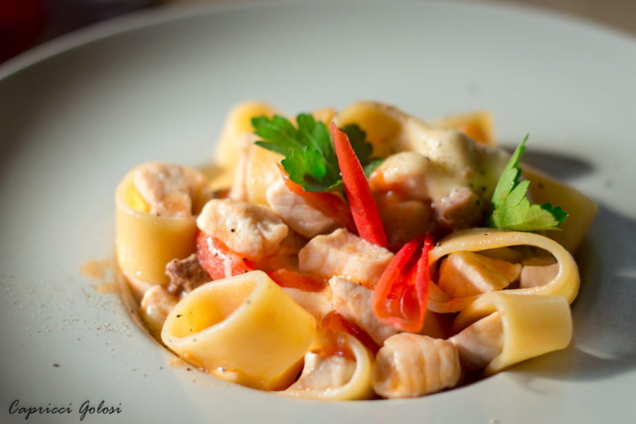 calamarata spada e provola affumicata