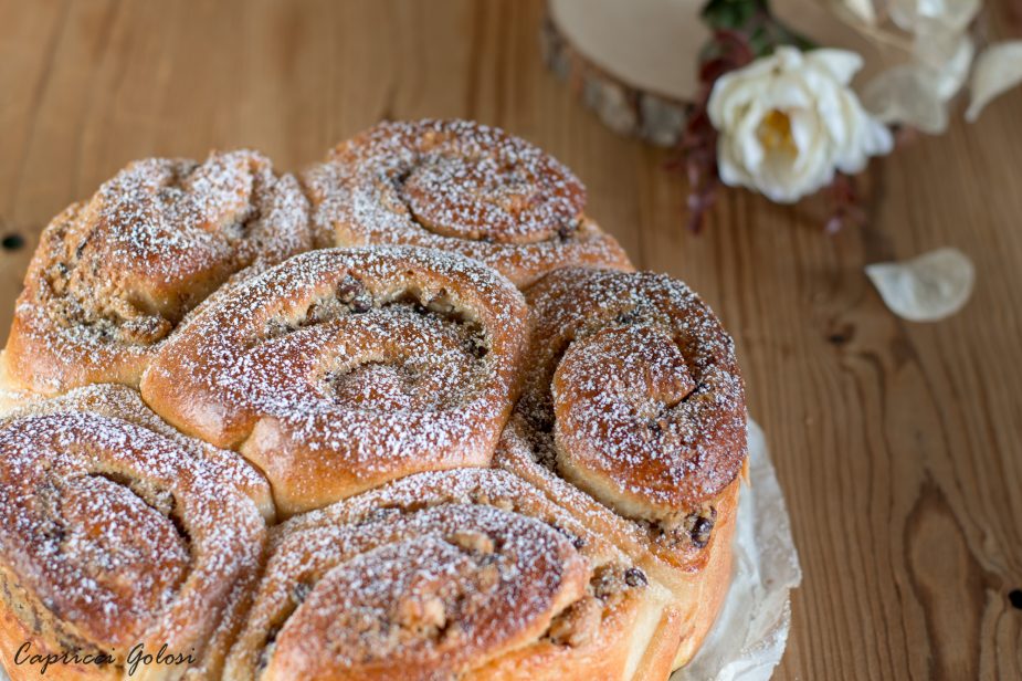 torta di rose con lievito madre