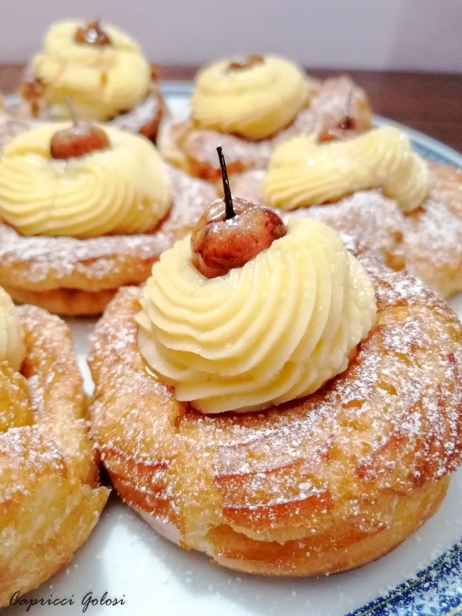 zeppole di San Giuseppe zeppole di San Giuseppe